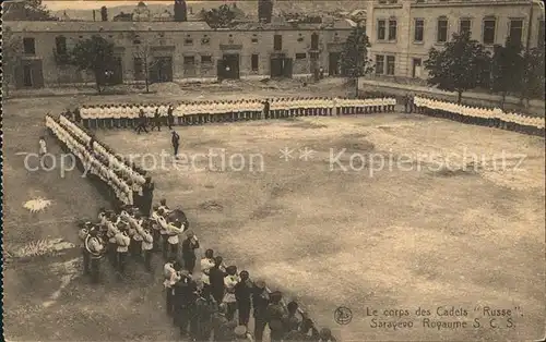 Sarajevo Le corps des Cades Russe / Sarajevo /