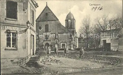 Carlepont Kirche / Carlepont /Arrond. de Compiegne
