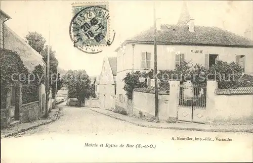 Bue Cher Mairie et Eglise / Bue /Arrond. de Bourges