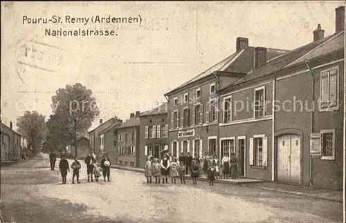 Pouru-Saint-Remy Nationalstrasse / Pouru-Saint-Remy /Arrond. de Sedan