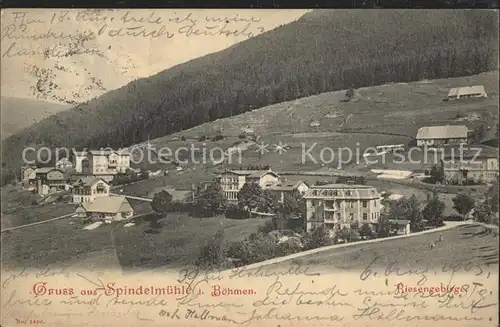 Spindelmuehle Teilansicht / Spindleruv Mlyn /