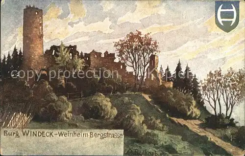 Windeck Sieg Burg Windeck / Windeck /Rhein-Sieg-Kreis LKR
