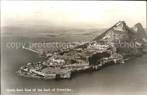 Gibraltar South East View of the Rock  / Gibraltar /