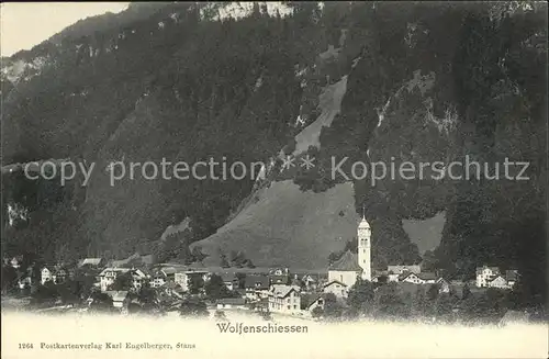 Wolfenschiessen Teilansicht / Wolfenschiessen /Bz. Nidwalden