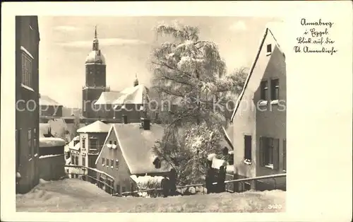 Annaberg-Buchholz Erzgebirge Sankt Annenkirche / Annaberg /Erzgebirgskreis LKR