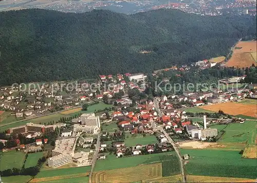 Bad Wildungen Fliegeraufnahme Kurklinik Quellental / Bad Wildungen /Waldeck-Frankenberg LKR