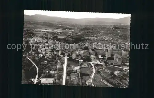 Venasque Fliegeraufnahme / Venasque /Arrond. de Carpentras