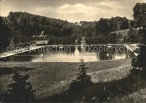 Wolkenstein Erzgebirge Sommerbad / Wolkenstein /Erzgebirgskreis LKR