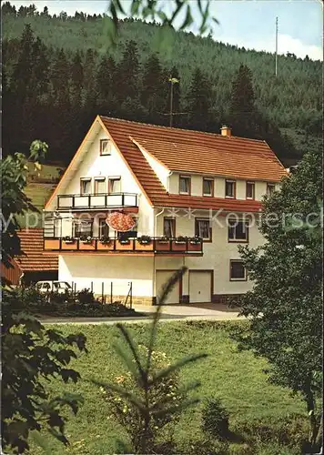 Buhlbach Obertal Pension Gottlob Braun / Baiersbronn /Freudenstadt LKR