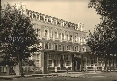 Ahlbeck Ostseebad Ostsee- Hotel / Heringsdorf Insel Usedom /Ostvorpommern LKR