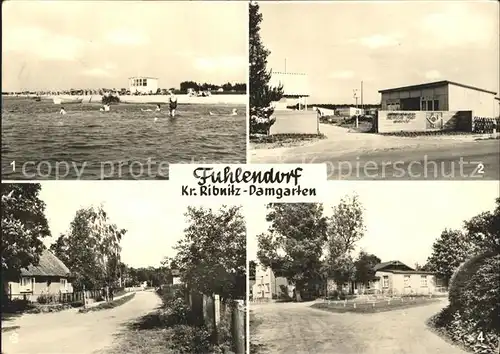 Fuhlendorf Darss Strand Ferienheim der Deutschen Post Dorfstrasse / Fuhlendorf Darss /Nordvorpommern LKR