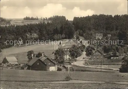 Steinbach Johanngeorgenstadt Blick zur Neustadt / Johanngeorgenstadt /Erzgebirgskreis LKR