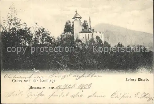 Arlesheim Schloss Birseck / Arlesheim /Bz. Arlesheim