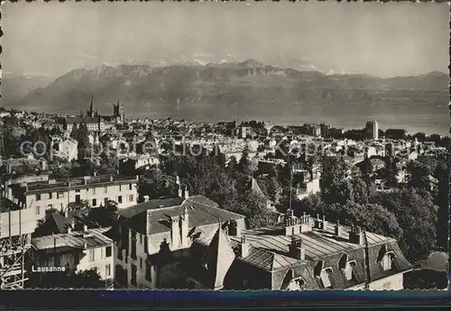 Lausanne VD Panorama / Lausanne /Bz. Lausanne City