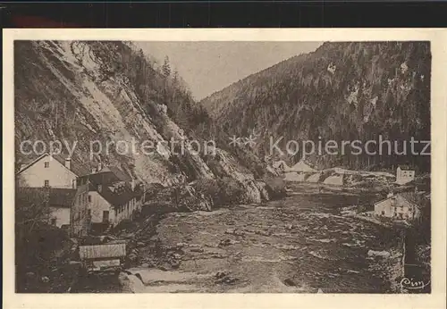 Villers-le-Lac Les Gorges du Doubs a La Rasse / Villers-le-Lac /Arrond. de Pontarlier