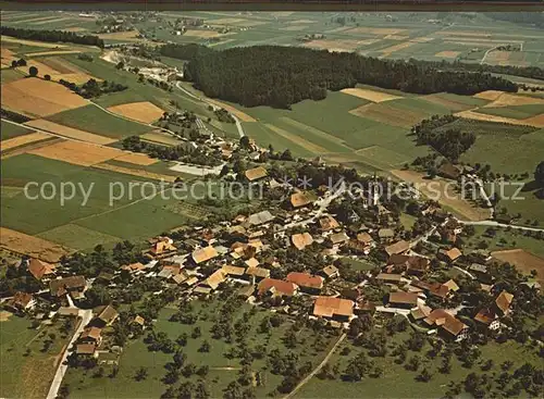 Kirchdorf BE Fliegeraufnahme / Kirchdorf BE /Bz. Seftigen