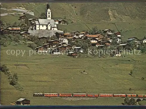 Somvix Rhaetische Bahn Glacier Express / Rabius /Bz. Surselva