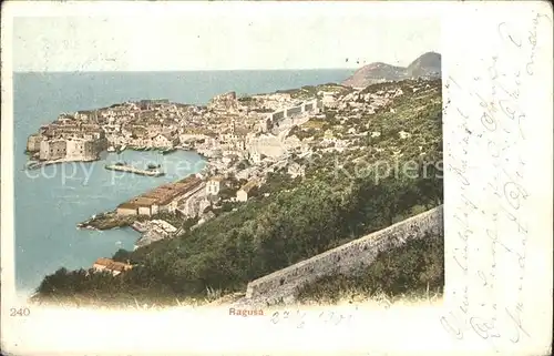 Ragusa Stadtansicht / Dubrovnik /Hrvatska