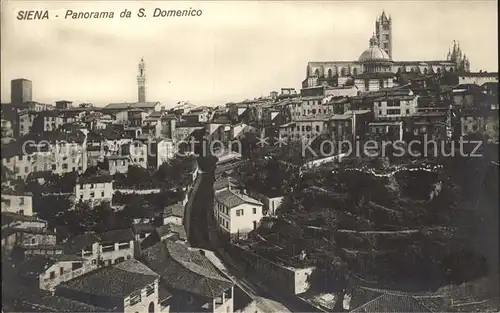 Siena Panorama da San Domenico / Siena /