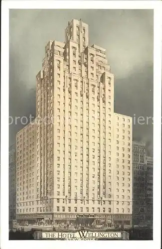 New York City Hotel Wellington  / New York /