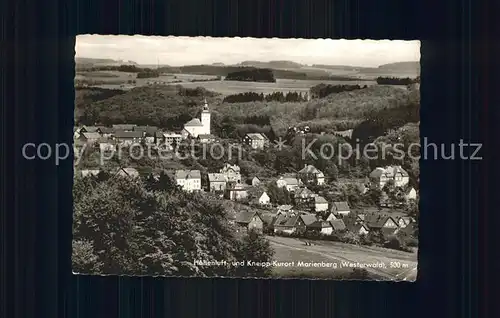 Marienberg Westerwald Stadtansicht / Bad Marienberg (Westerwald) /Westerwaldkreis LKR