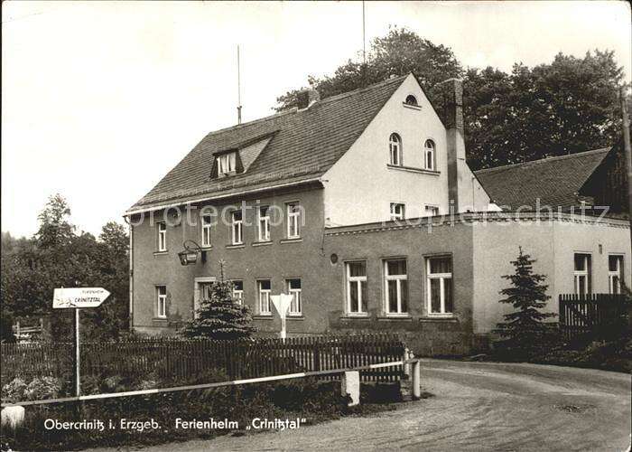 Obercrinitz Ortsansicht Baeuerliches Anwesen Kat. Crinitzberg Nr