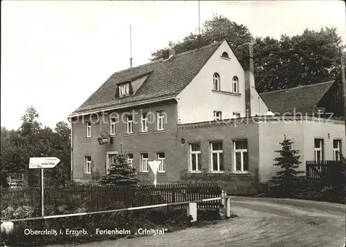 Obercrinitz Ferienheim Crinitztal / Crinitzberg /Zwickau LKR