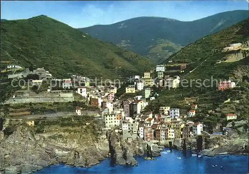 Riomaggiore Fliegeraufnahme / Riomaggiore /