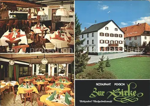 Birkendorf Restaurant Zur Birke / uehlingen-Birkendorf /Waldshut LKR