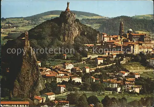 Le Puy-en-Velay Rocher Saint Michel Cathedrale / Le Puy-en-Velay /Arrond. du Puy