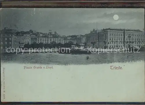 Trieste Piazza Grande e Lloyd / Trieste /