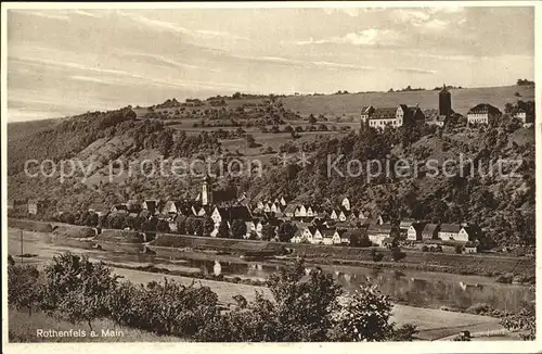 Rothenfels Unterfranken Teilansicht / Rothenfels /Main-Spessart LKR