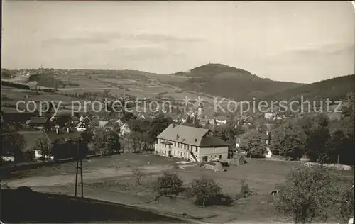 Geising Erzgebirge Teilansicht / Geising Osterzgebirge /Saechsische Schweiz-Osterzgebirge LKR