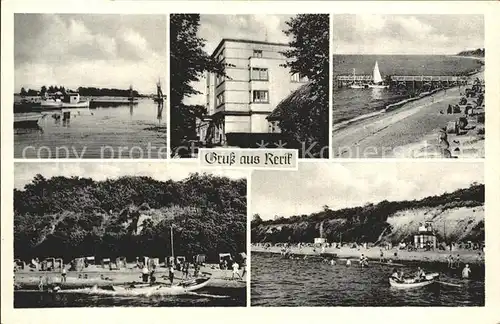 Rerik Ostseebad Promenade Strand Anlegestelle / Ostseebad Rerik /Bad Doberan LKR