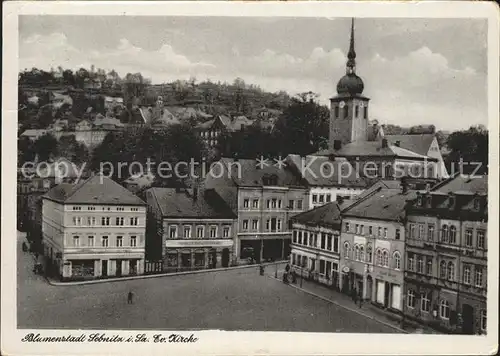 Sebnitz Evangelische Kirche / Sebnitz /Saechsische Schweiz-Osterzgebirge LKR