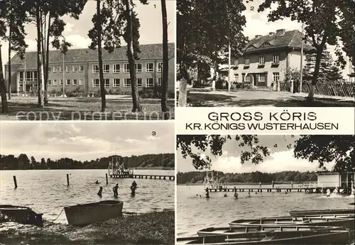 Gross Koeris Polytechnische Oberschule Schulzensee Badestelle und Strandbad / Gross Koeris /Dahme-Spreewald LKR