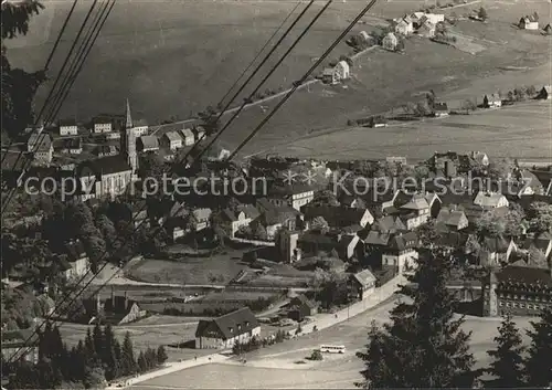 Oberwiesenthal Erzgebirge Teilansicht / Oberwiesenthal /Erzgebirgskreis LKR