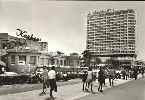 Warnemuende Ostseebad Hotel Neptun und Kurhaus / Rostock /Rostock Stadtkreis