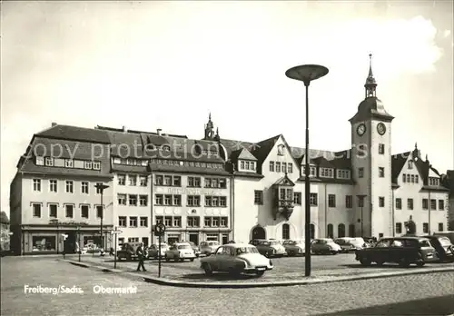 Freiberg Sachsen Obermarkt / Freiberg /Mittelsachsen LKR