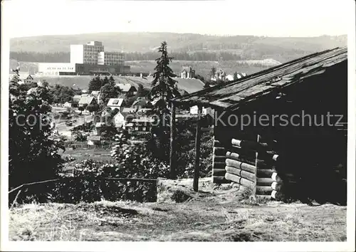 Finsterbergen Teilansicht / Finsterbergen Thueringer Wald /Gotha LKR