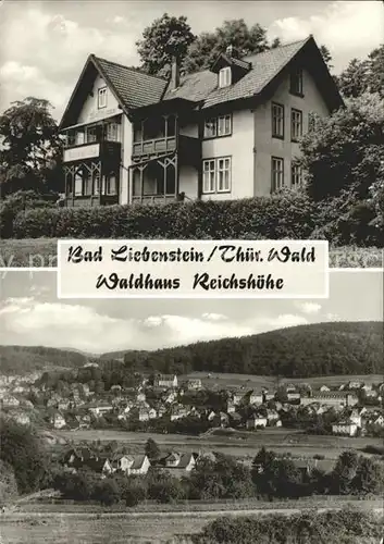 Bad Liebenstein Waldhaus Reichshoehe / Bad Liebenstein /Wartburgkreis LKR