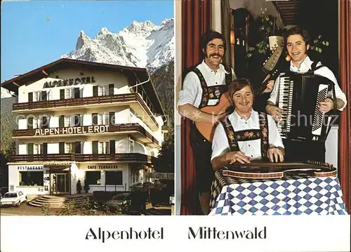 Mittenwald Karwendel Tirol Alpenhotel  / Schwaz /Tiroler Unterland