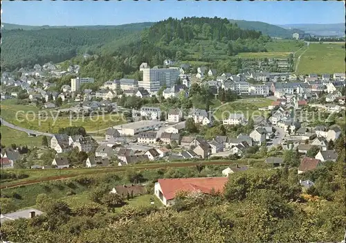 Daun Eifel Blick auf die Stadt / Daun /Vulkaneifel LKR