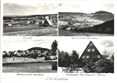 Zinnwald-Georgenfeld Geising Waldschaenke Altes Raupennest  / Altenberg /Saechsische Schweiz-Osterzgebirge LKR