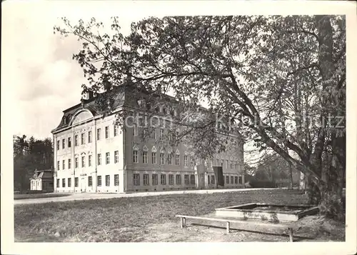 Oppurg Schloss jetzt Lehrlingswohnheim der Maxhuette / Oppurg /Saale-Orla-Kreis LKR