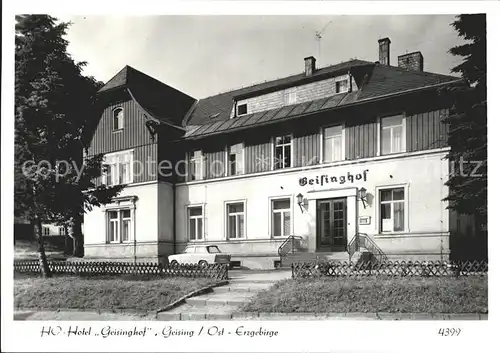 Geising Erzgebirge Hotel Geisinghof / Geising Osterzgebirge /Saechsische Schweiz-Osterzgebirge LKR