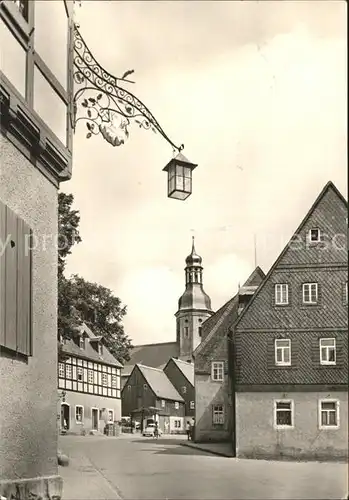 Geising Erzgebirge Hauptstrasse / Geising Osterzgebirge /Saechsische Schweiz-Osterzgebirge LKR