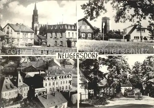 Neugersdorf Sachsen Kirche Park  / Neugersdorf Sachsen /Goerlitz LKR