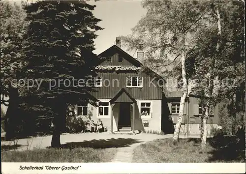 Schellerhau Oberer Gasthof / Altenberg /Saechsische Schweiz-Osterzgebirge LKR