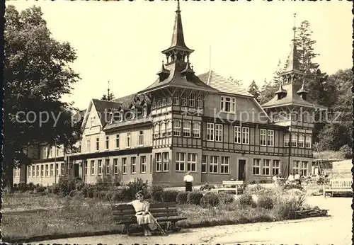 Alexisbad Harz Reichstalerholungsheim Selketal / Harzgerode /Harz LKR